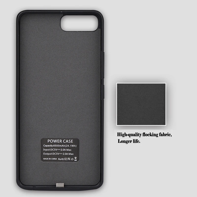 6500mAh Honor 10 Battery Case For Huawei Honor 10 Power Cover For Huawei Honor 10 USB Charger Capa Fundas