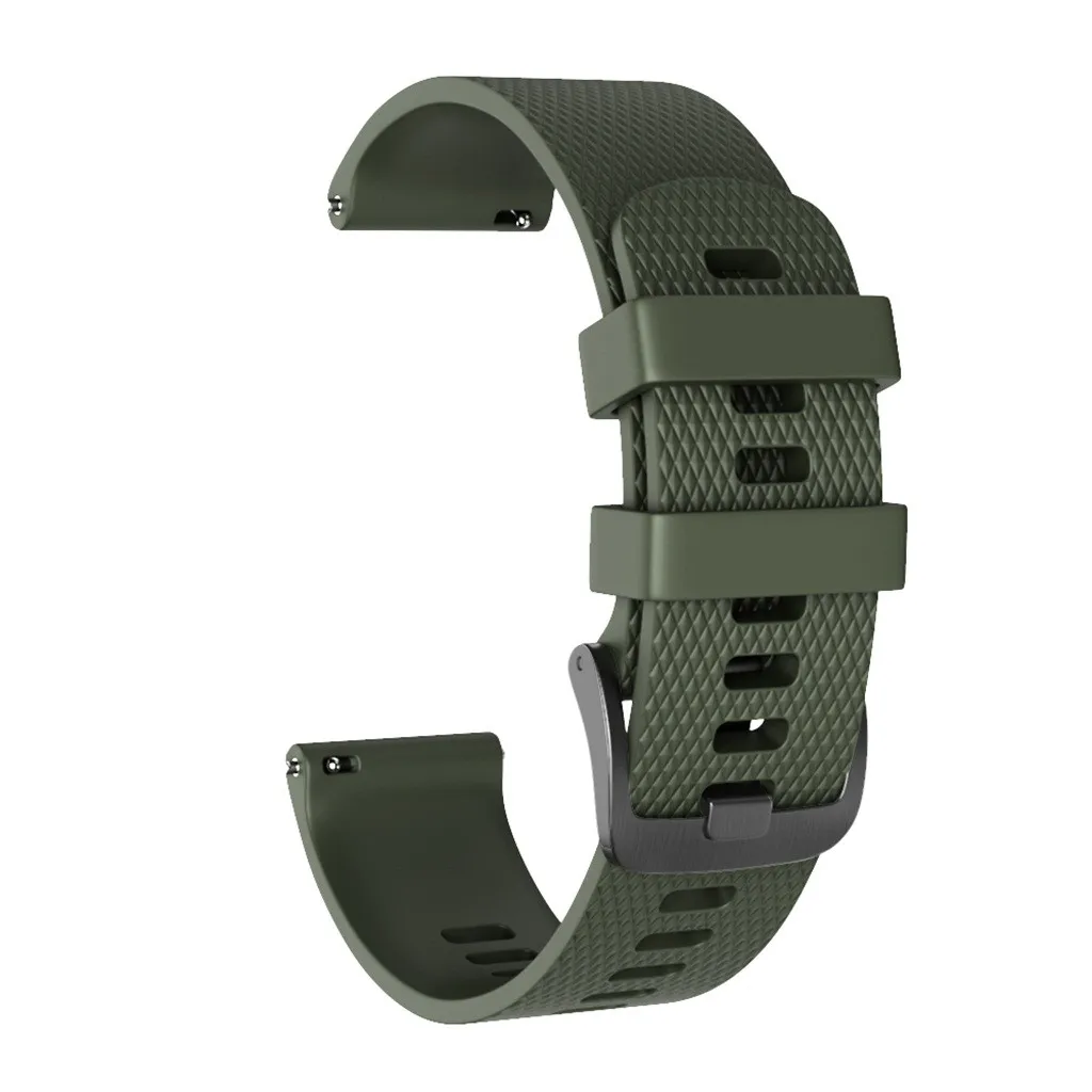 Small Silicone Replacement Sport Wirst Band Watch Strap For Garmin Vivoactive 3