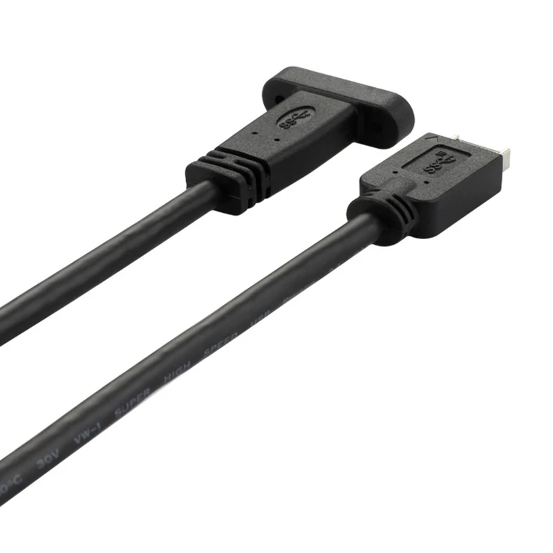 Usb3.1 Usb 3 1 удлинитель передней панели Type E для C с винт крепления панели.|Кабели