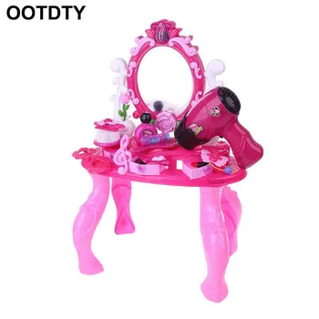 

Simulation Dresser Make Up Dressing Table Kit Set For Princess Baby Kids Girl Educational Toys Gift