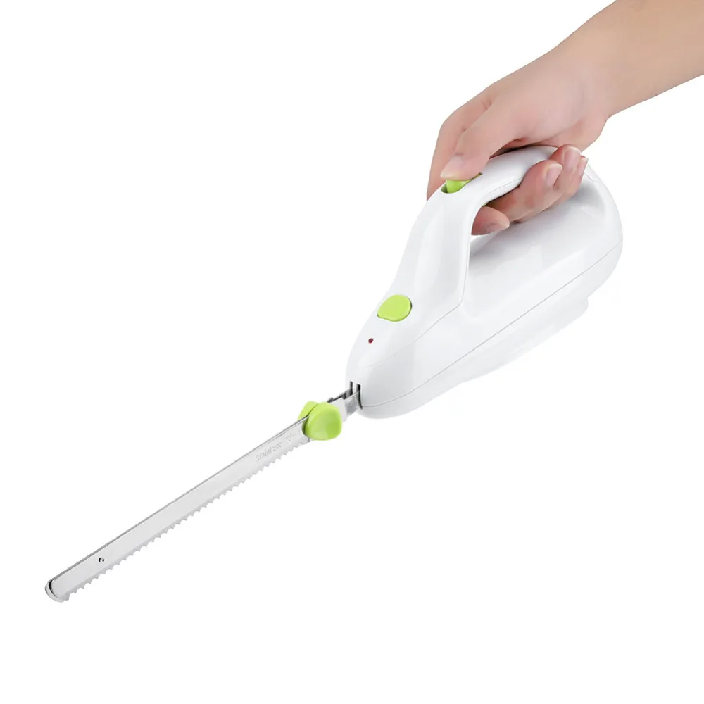  Kitchen Electric Frozen Meat Knife Saw Automatic Kitchen Meat Bread Knives Serrated Cleaver Cutting - 33033497598