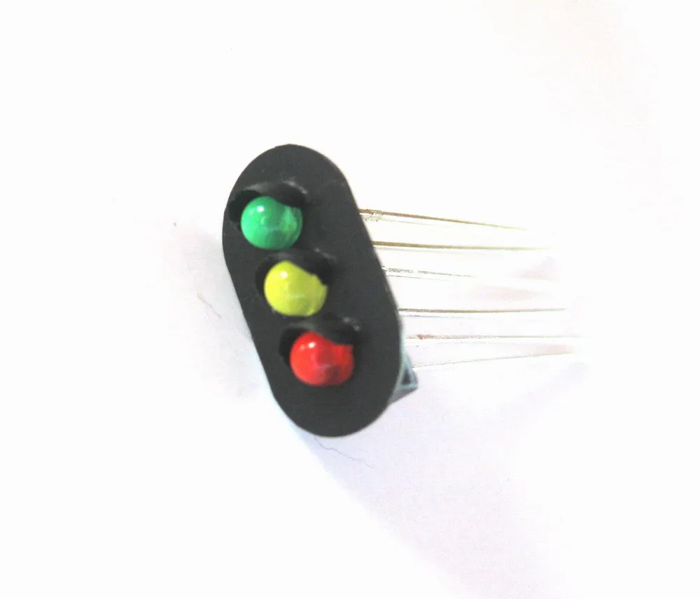 JTD08 Signal Heads With 3mm LEDs for railway signal HO or OO Scale NEW