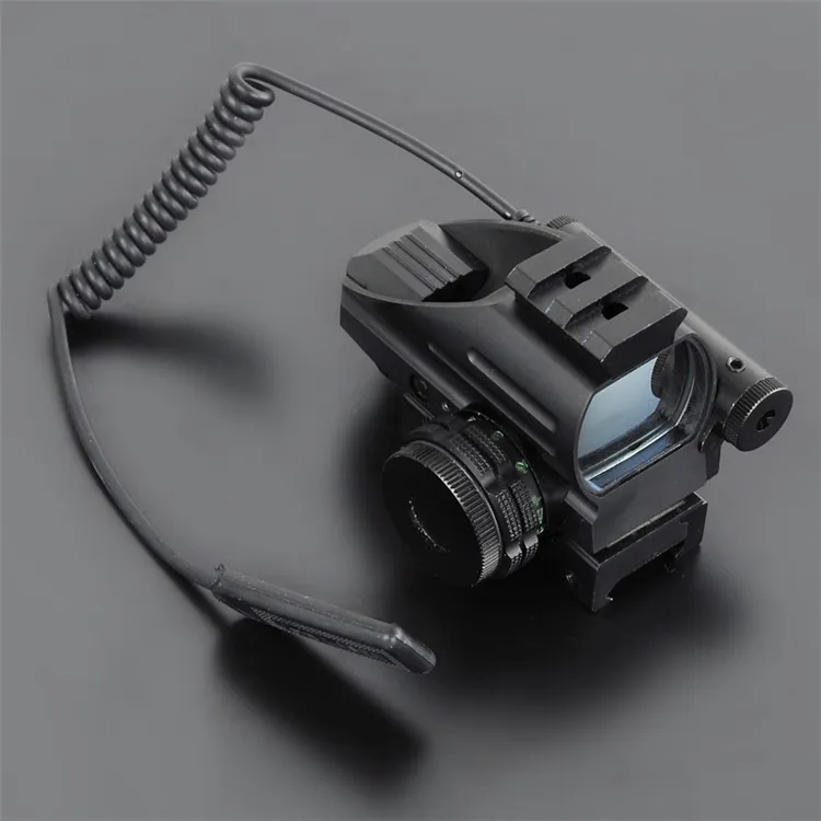 Mini Red Dot Scope with LLL Night Vision Laser Sight Air Rifle Gun Riflescope Outdoor Hunting
