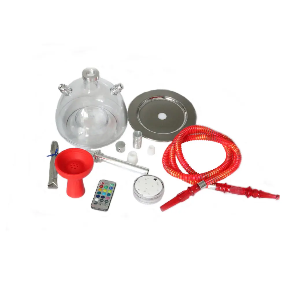 1 шт. новый дизайн набор круглых акриловых кальянов niewe Collectie Narghile Shisha с выдвижным