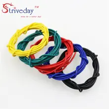 Медный кабель Striveday 1007 20 AWG 1 метр красный/синий/зеленый/черный/20awg