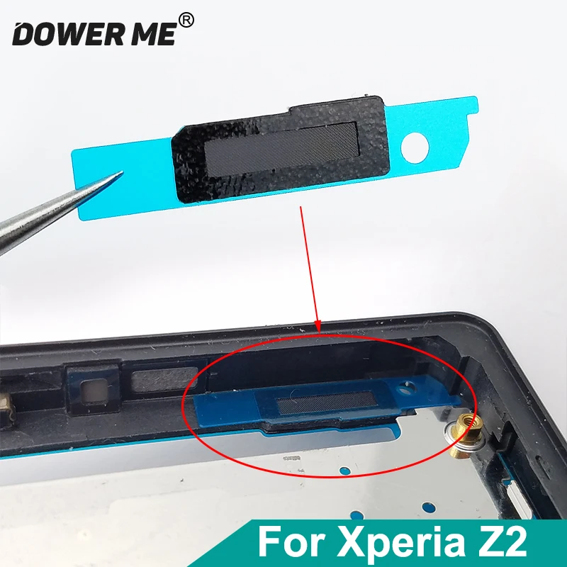 

Dower Me Bottom Dust Mesh Loudspeaker Dust Net With Adhesive For SONY Xperia Z2 L50W D6502 D6503 Replacement