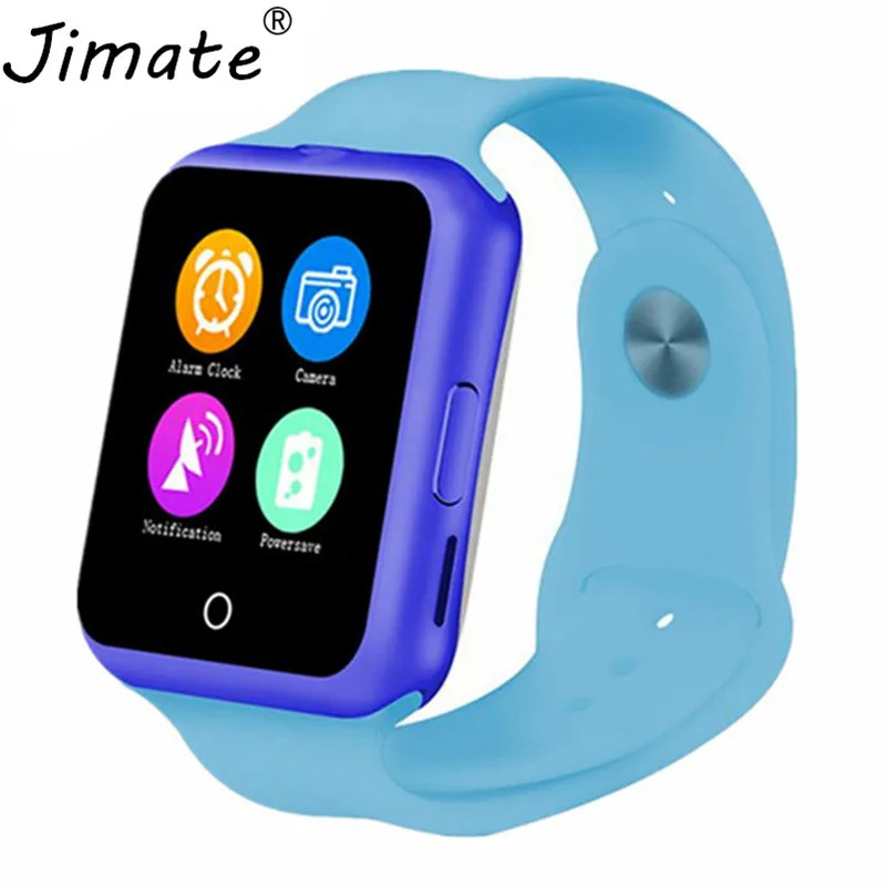 

JimateD3 Bluetooth Smart Watch Heart Rate Tracker Pedometer SIM For Kids Boy Girl Gift Apple Android Phone Children Smartwatch