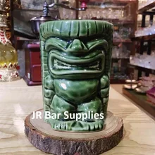 Hawaii Tiki Mugs Cocktail Cup Beer Beverage Mug Wine Mug Ceramic Tiki Mugs
