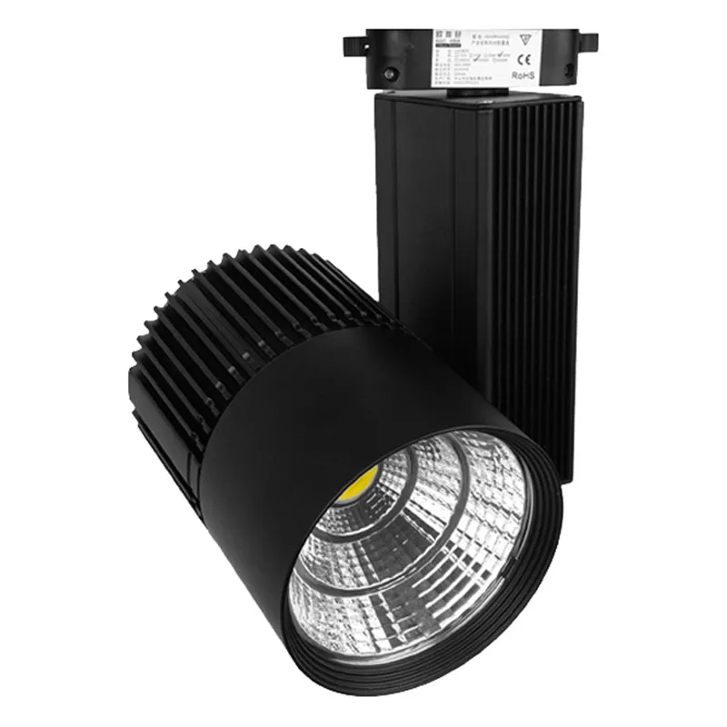Высококачественный 30 Вт Светодиодный Трековый светильник COB Rail Spot Lamp