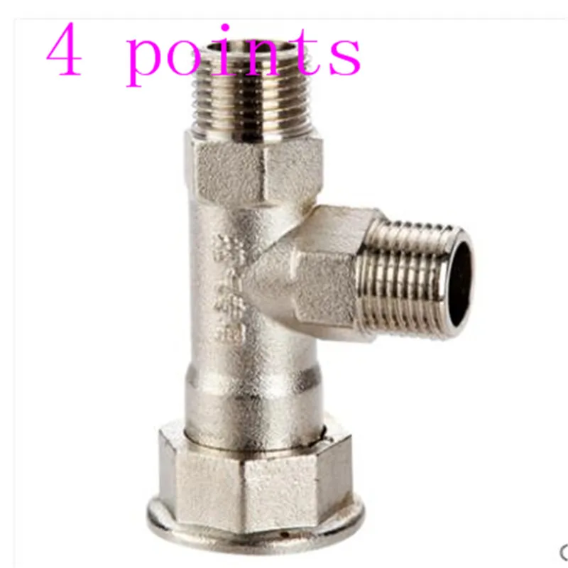 

Copper hot water nozzle ball valve heating drainage drain valve elbow