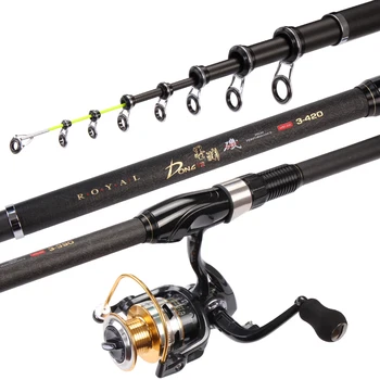 

High Quality Rock Fishing Rod Powerful Telescopic Fishing Pole Superhard Ultralight Distance Throwing Fishing Pole for Hand/sea