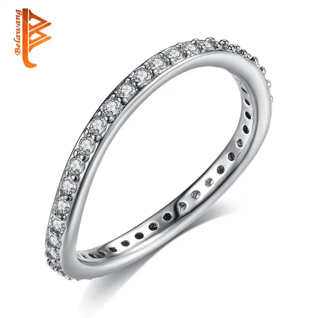 Bela Christmas Gift Silver Color Rings For Women Irregular Bela Christmas Gift Silver Color Rings For Women Irregular Crystals Ancient 925 Tibetan Wedding