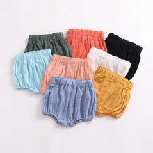 Shorts Bloomers Clothing Pp-Pants Baby-Girls Newborn-Baby Toddler Summer Cotton Boy Big