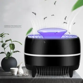 

USB LED Bug zapper Insect Trap No radiation lamp Mosquito Killer Inhaled Electric Mosquitos Killer Lamp Photocatalysis Mute Home