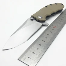 BJL тактический складной нож 9CR18MOV лезвие G10 титановая ручка выживания походные ножи Открытый EDC инструменты шариковый подшипник OEM 0562