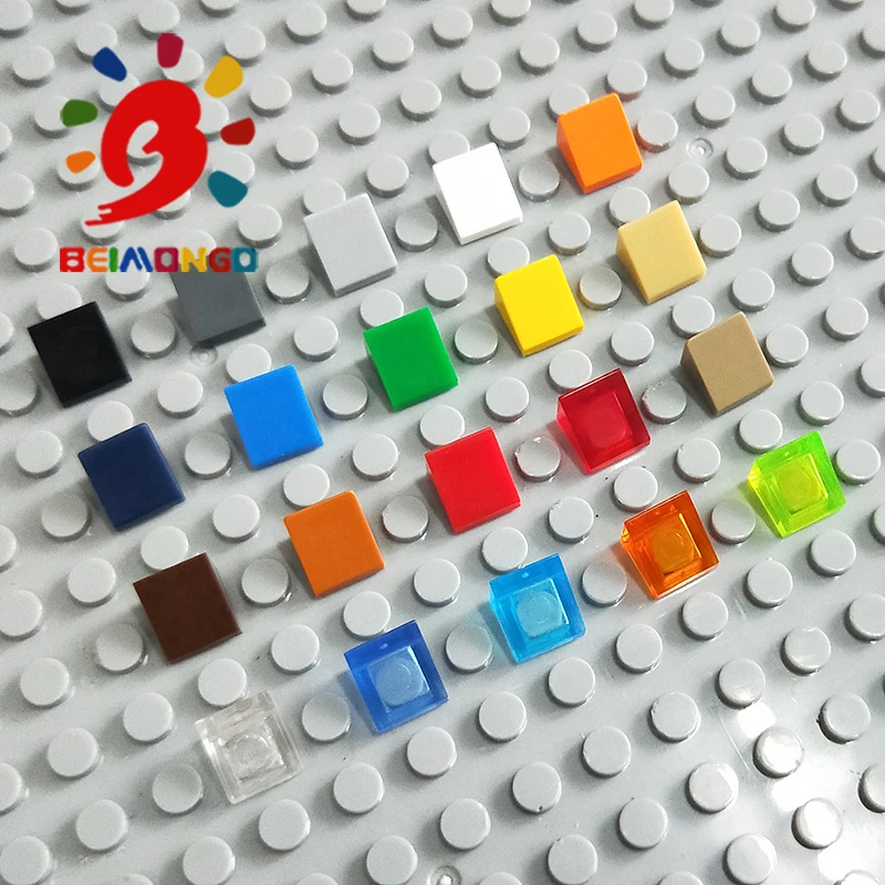 

Free Shipping!BEIMONGO Blocks Roof Tile 1x1x2/3 Slope Building Block 300PCS Intelligent DIY Kids' Toys can be compitabled