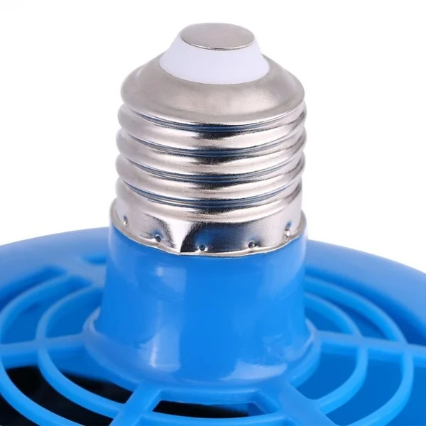 For Chicken Pigs Poultry Cultivation Heating Lamp Thermostat Fan Heater Blue 1pc