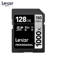  Lexar 150 /. 16  32  SDHC 1000x SD Card 64  128  256  SDXC UHS-II U3  -  3D 4   