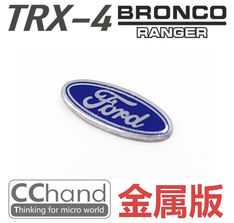 

T6 TRX-4 LOGO Defender BRONCO Ford For 1/10 Scale RC4WD AXIAL TRX4 T4 TRAXXAS D110 Defender TACTICAL UNIT CRAWLER