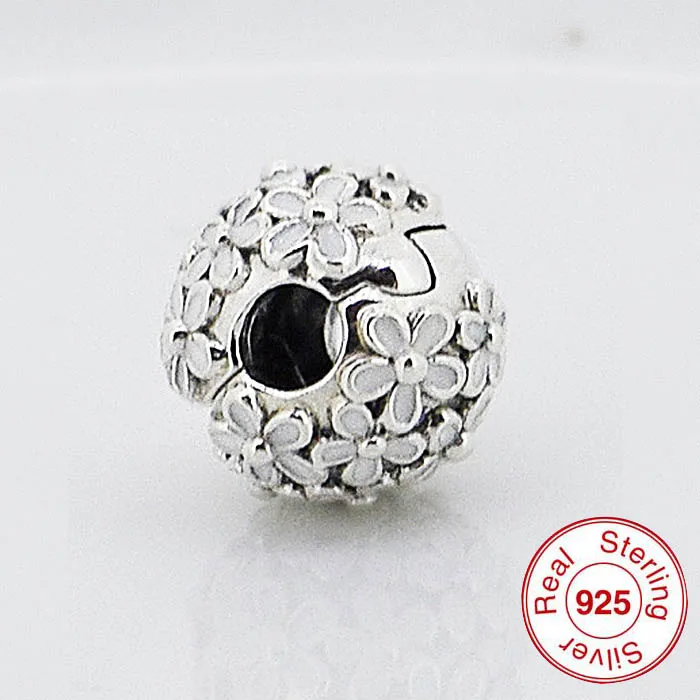 CL003 Clip Charms Fit Pandora Bracelet 100 925 Sterling Silver Beads