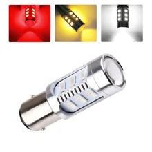 1157 BAY15D Bulb Cree led Chips High Power lamp 21/5w led car bulb brake Lights Source parking White Red Yellow 12V – 24V D035