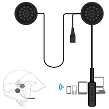 Discount! Motor Wireless Bluetooth Headphone Headset Motorcycle Helmet Earphone Earbuds Speakers with Micro For MP3 MP4 Smartphone iPhone