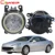 Cawanerl Auto HA CONDOTTO LA Lampadina Della Luce di Nebbia Dell’occhio di Angelo Daytime Corsa e Jogging Luce DRL Per Peugeot 407 Coupe 6C _ 2005 2006 2007 2008 2009 2010 2011