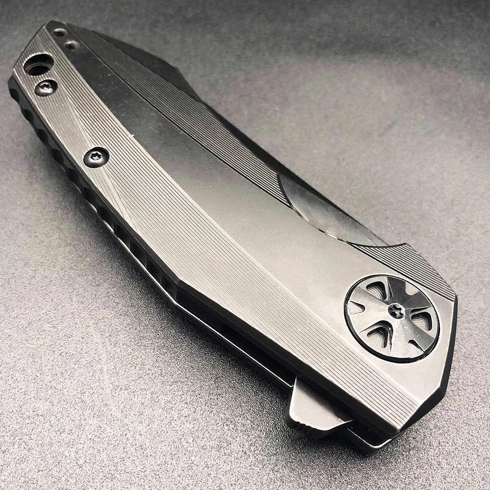 BMT ZT 0456 0456BW складной титановый шарикоподшипник с ручкой Флиппер охотничий лагерь карманный инструмент для выживания EDC D2 лезвие кухонный нож