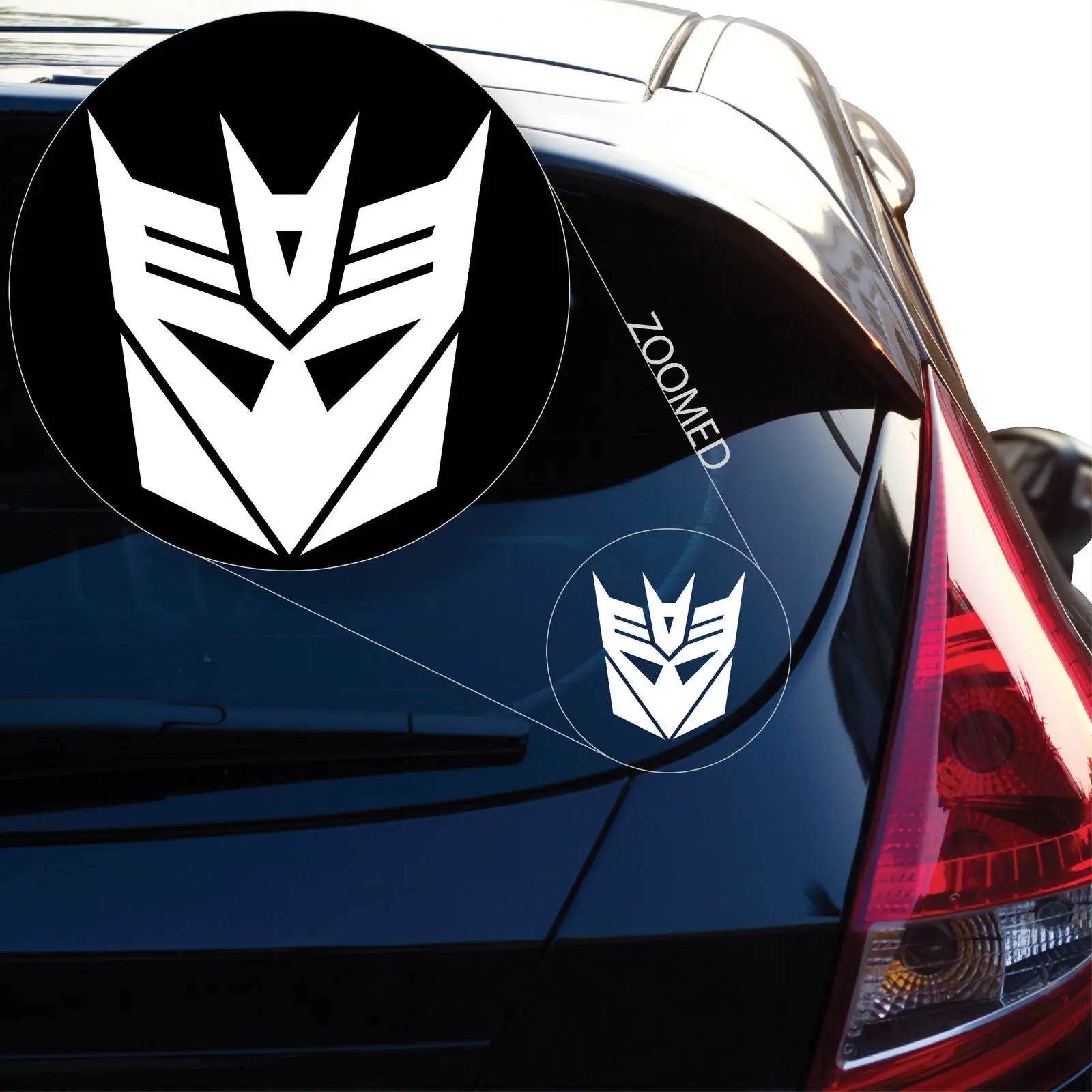 Трансформатор Вдохновленный Decepticon виниловая наклейка|Наклейки на автомобиль| |