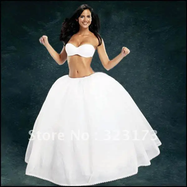 Quinceanera Bridal Crinoline Slip with Drawstring Wedding Party Ball