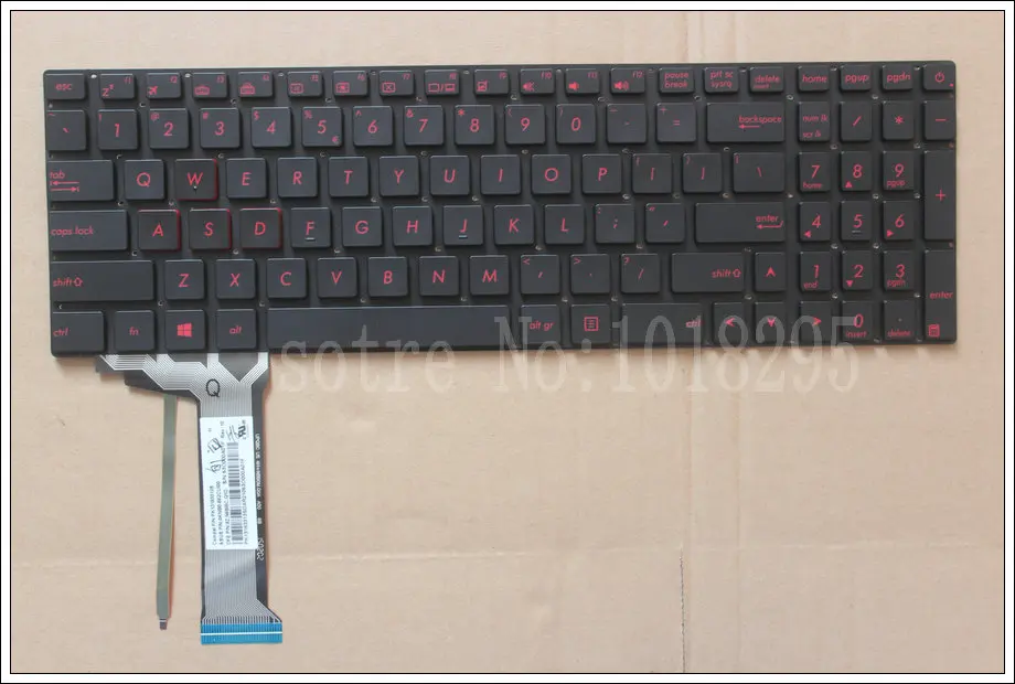 

US keyboard for ASUS N551 N551J N551JB N551JK N551JM N551JQ backlit English laptop keyboard