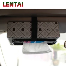 LENTAI 1 pc Caixa de tecido caixa Do tecido Carro titular Auto clipe fixo Para Citroen C4 C5 Kia Ceed Cerato Sorento Opel astra H J G Insignia Vectra