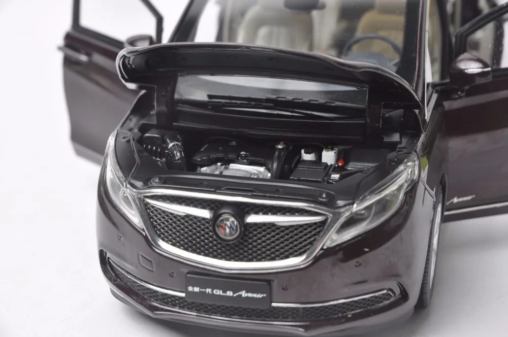 1:18 литья под давлением модель для GM Buick GL8 Avenir красный MPV сплав игрушка автомобиль миниатюрная коллекция подарок