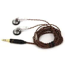 Cheaper Hot Selling FENGRU DIY MX500 In-ear Earphones Flat Head Plug DIY Earphone HiFi Bass Earbuds DJ Earbuds Heavy Bass Sound Quality