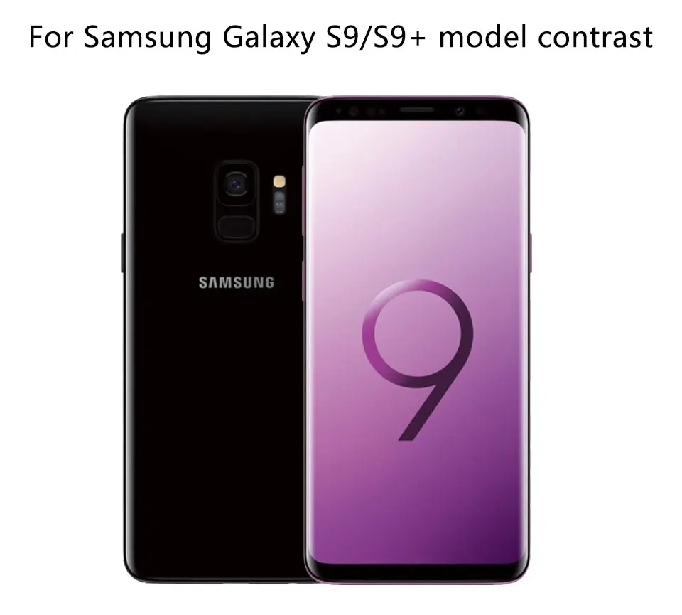 RYKKZ Натуральная кожа флип чехол для samsung Galaxy S9 кожаный чехол для S9+ Plus чехол для телефона с слота