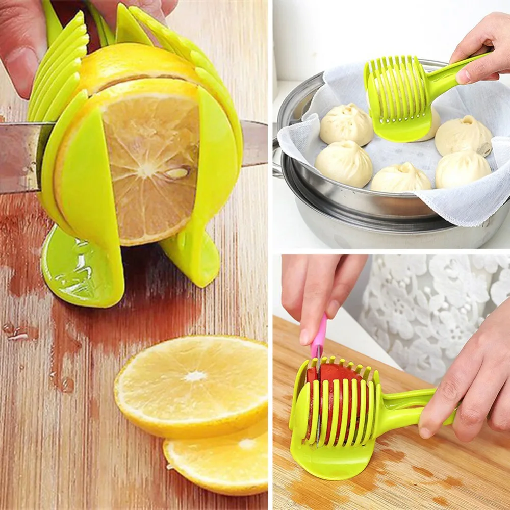 Полезный разделочный кухонный нож для фруктов помидорорезка, томатный лимон, режущий инструмент, быстро и безопасно