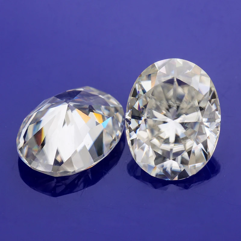 Овальная форма Moissanite 8*6 мм цвет GH syn свободные драгоценные камни для ювелирных
