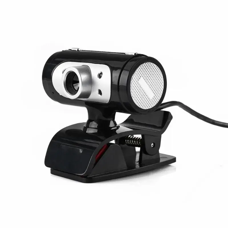 Высокое разрешение 1280*720 720p пикселей 4 светодиодный HD Веб камера Камера с ночные огни вебкамера с микрофоном Clip-on для ПК компьютер Лидер продаж