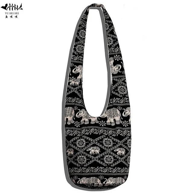 New Women Ethnic Tribal Bags Cotton Canvas Hippie Hobo Sling Cross New Women Ethnic Tribal Bags Cotton Canvas Hippie Hobo Sling Cross Body Bag Messenger Purse Free