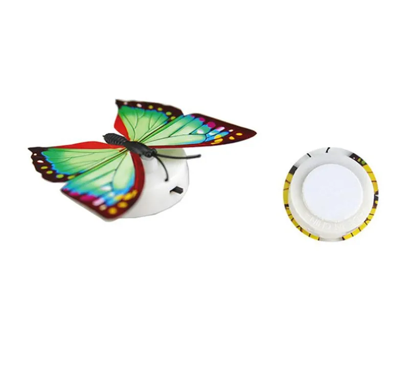 5 шт. цветной светодиодный светильник в виде бабочки для дома, комнаты, вечерние, настенные светильники