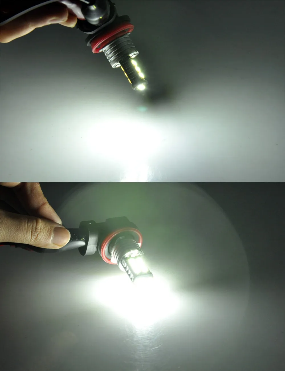AutoEC 2 шт. H11 H8 15 2835 светодиодные лампы SMD LED Противотуманные фары дневного света Авто фара# LI20