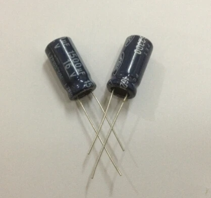 

10PCS 16V 1500UF Aluminum Electrolytic Capacitor 10*20mm