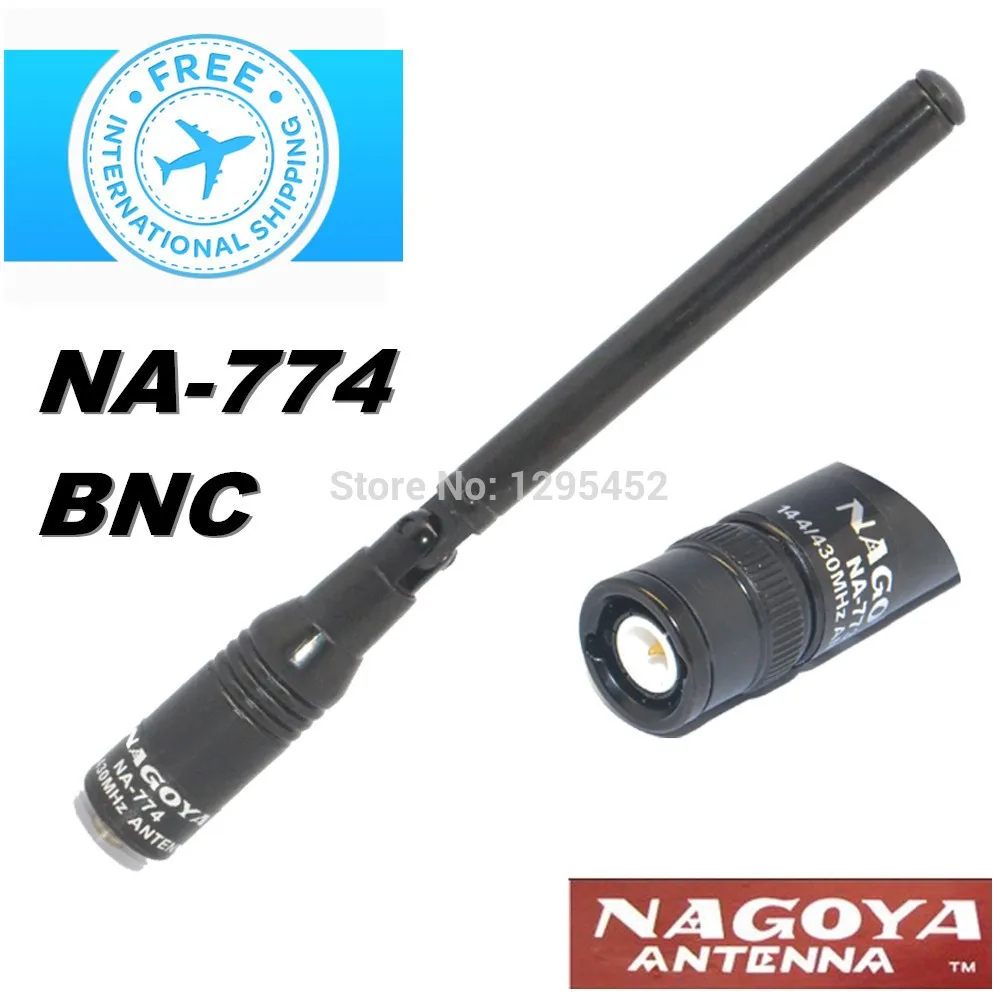 Антенна Nagoya NA-774 BNC УКВ+ UHF Dual Band Гибкая телескопическая антенна для IC-V80 IC-V82 IC-V85 TK100 TK210 TK220 TK300 радио
