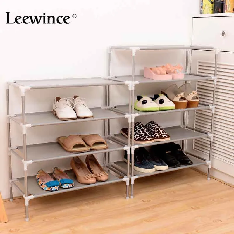 Leewince خزانة خذاء غير أحذية منسوجة رفوف تخزين كبيرة قدرة المنزل الأثاث DIY بسيطة الغبار خزانة خذاء Leewince خزانة خذاء غير أحذية منسوجة رفوف تخزين كبيرة قدرة المنزل الأثاث DIY بسيطة الغبار خزانة خذاء