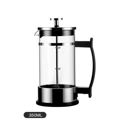 350ml Модный Французский Пресс из нержавеющей стали для доения кофе фильтр ароматизированный чайник Es пресс o кофе машинка молочный кувшин Prensa Francesa - Цвет: 350ml