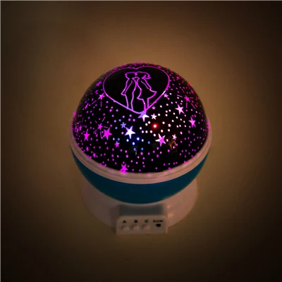 Blue Lovers Детский проектор ночник океан проектор спин звездная звезда мастер дети ребенок сон романтический светодиодный USB проекционный светильник - Испускаемый цвет: Blue Lovers