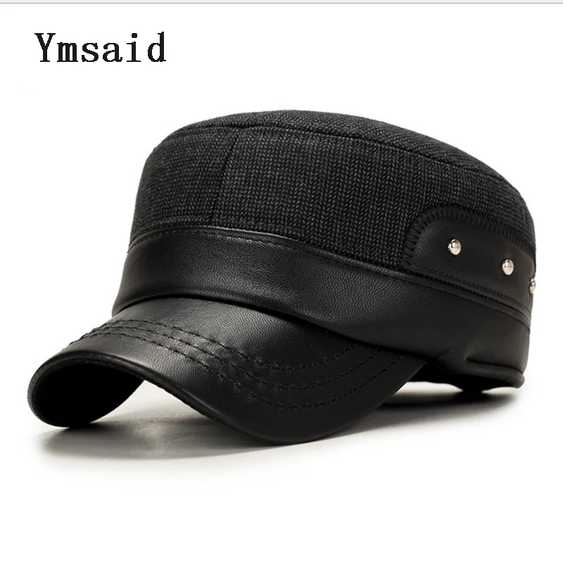 trucker hat with ear flaps