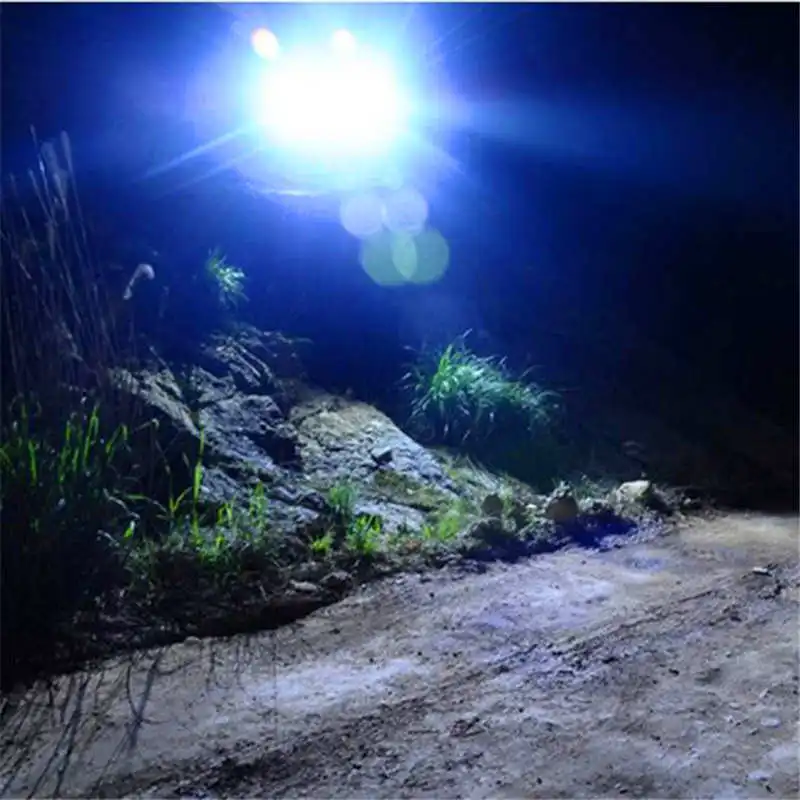 X800 Zoomable XML T6 LED Tactical Flashlight+26650 Battery+Charger+Case led flashlight rechargeable flashlight 18650 #4A27 (2)
