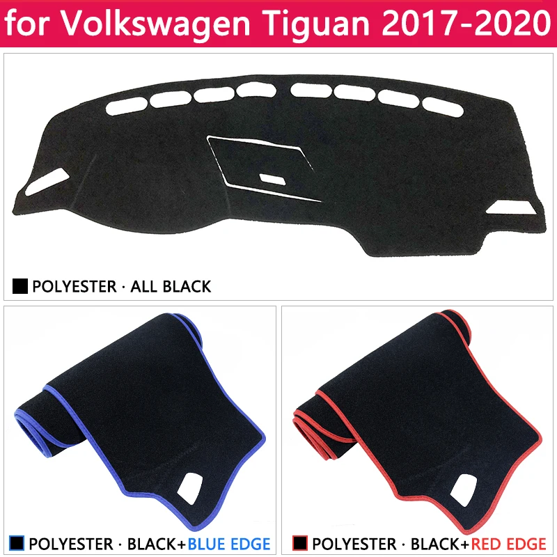 Для Volkswagen VW Tiguan MK2 анти-скольжения мат коврик на приборную панель Зонт коврик для панели приборной панели автомобиля аксессуары