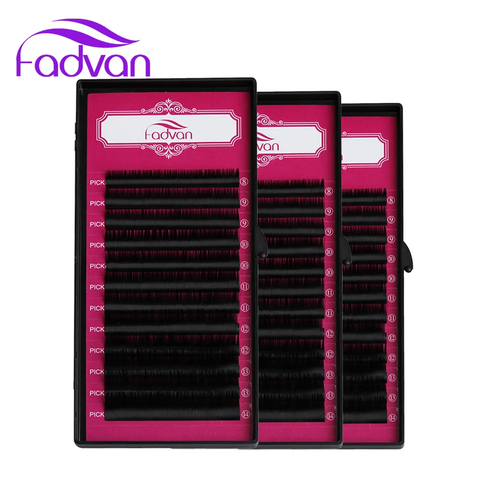 

Hot False Eyelash Extensions Makeup Lashes Cilia J/B/C/D/DD Cul Natural Looking Lash Growing Eye Lashes Extension Lash 1 Tray